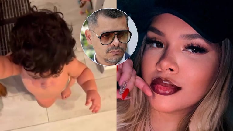 Así está el bebé de Morena Rial mientras ella sigue presa: el video que subió Alejandro Cipolla
