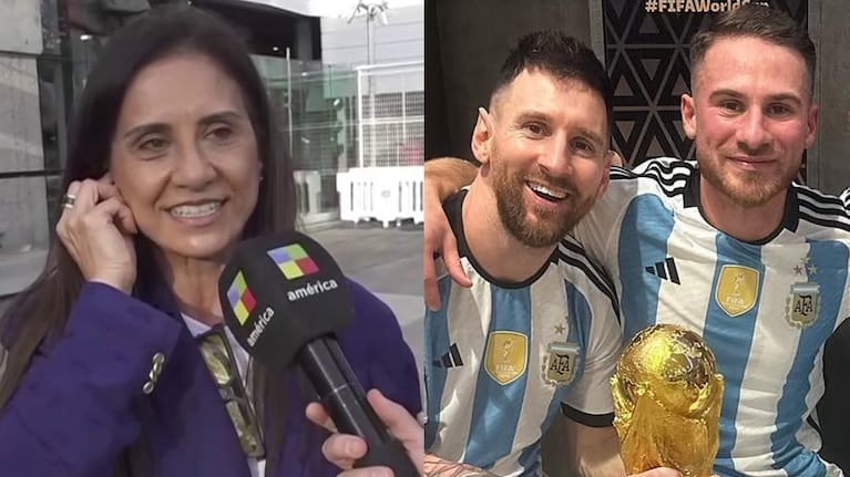 ¡Emocionada! La mamá de Alexis Mac Allister habló del rol clave que tuvo Lionel Messi en su hijo