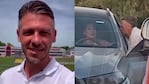 Martín Demichelis protagonizó una violenta discusión con su novia en público 