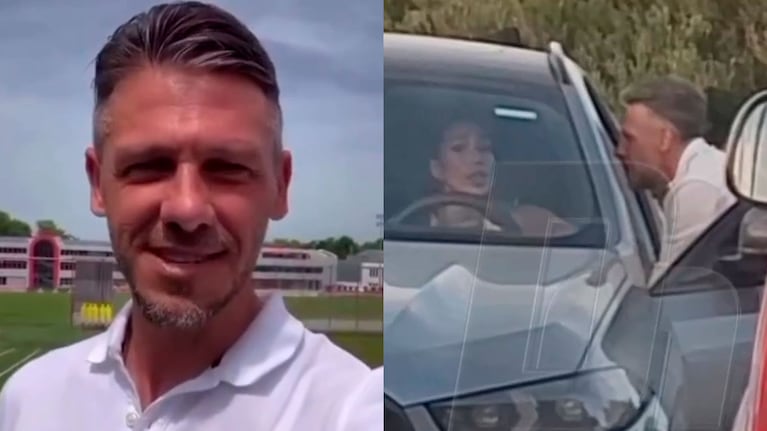 Así fue la fuerte discusión de Martín Demichelis y su novia: “Se acercó la seguridad”