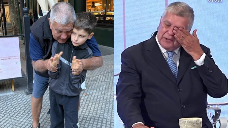 Luis Ventura quebró en llanto al contar un especial y significativo dibujo que le hizo su hijo Antonito