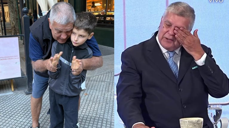 Luis Ventura quebró en llanto al contar un especial y significativo dibujo que le hizo su hijo Antonito