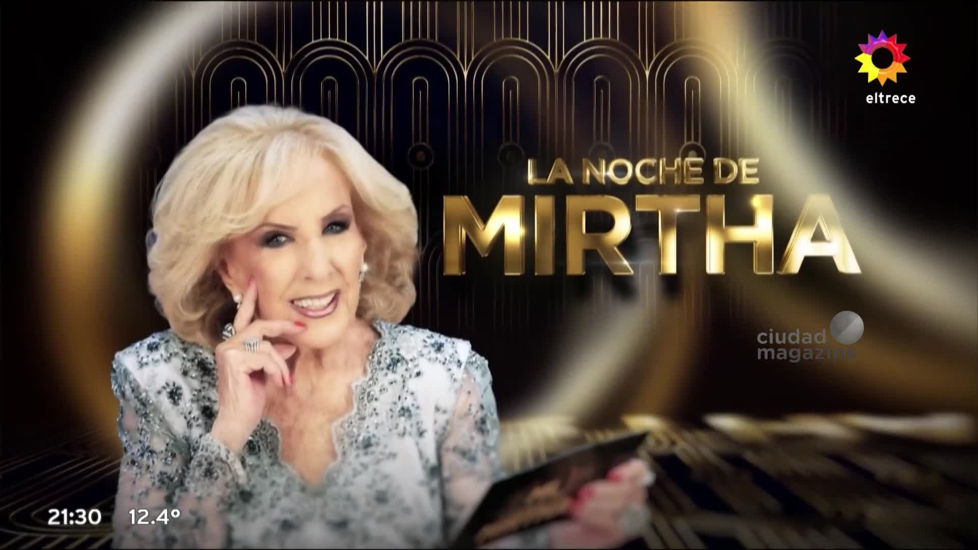 El impactante look de Mirtha Legrand para la mesaza del sábado 7 de junio
