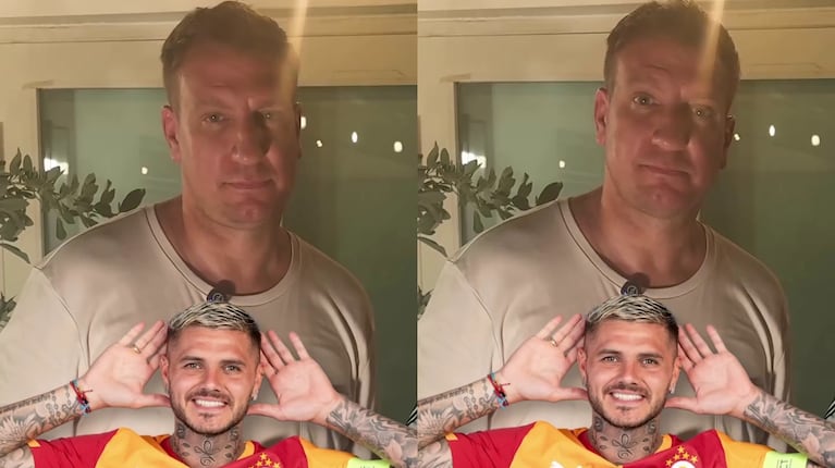 La reacción de Maxi López cuando le preguntaron si Mauro Icardi es mejor jugador que él: el gesto que se volvió viral