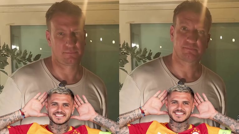 La reacción de Maxi López cuando le preguntaron si Mauro Icardi es mejor jugador que él: el gesto que se volvió viral