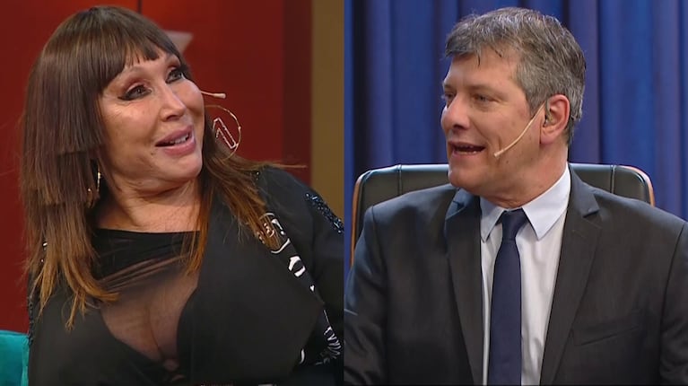 Moria Casán sorprendió a Mario Pergolini con un inesperado piropo