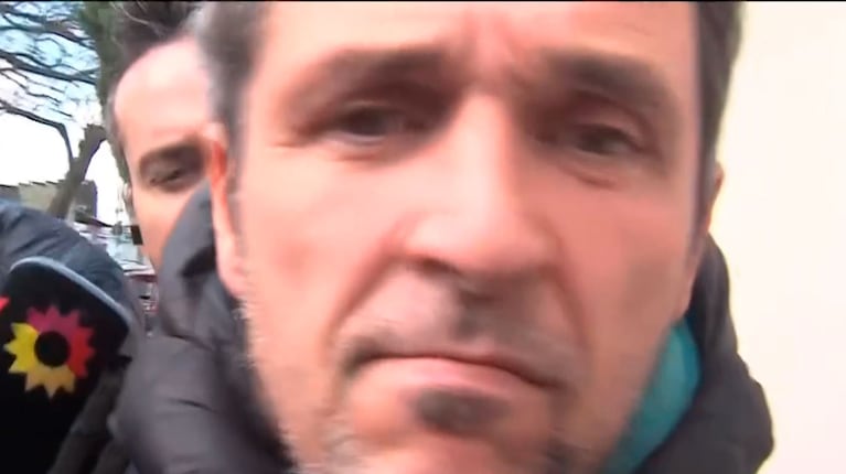 Video: la inesperada reacción de Claudio Contardi al enfrentar a la prensa, en pleno juicio con Julieta Prandi