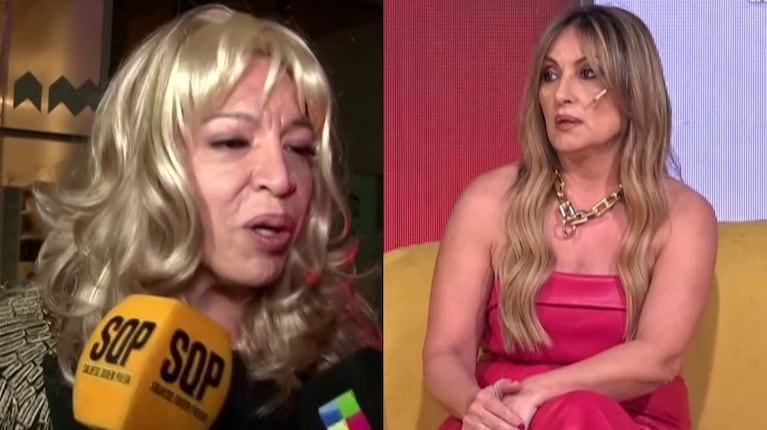 La reacción de Marcela Tauro cuando le preguntaron si le hizo la cruz a Lizy Tagliani