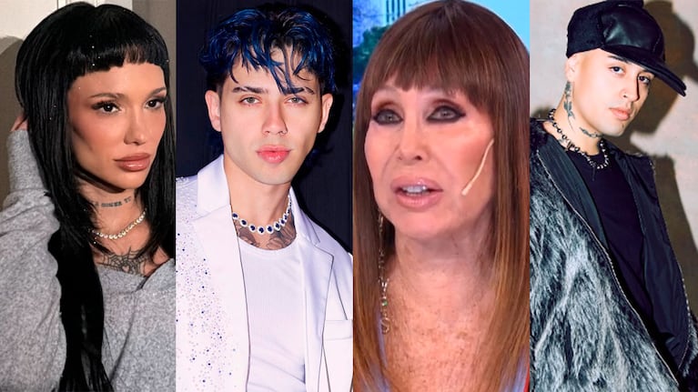 El picante consejo de Moria Casán a La Joaqui, Luck Ra y Tiago PZK: “Abran las piernas y el…”