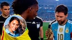 El particular regalo que los jugadores de Benín le hicieron a Messi para Antonela Roccuzzo: qué significa