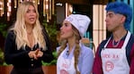 La filosa pregunta de Wanda Nara a Juli Poggio y Luck Ra en MasterChef Celebrity