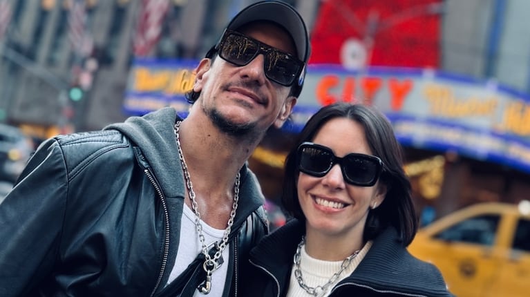 Mate, amor y sonrisas: así disfrutan Nico Vázquez y Dai Fernández su mini luna de miel en Filadelfia 