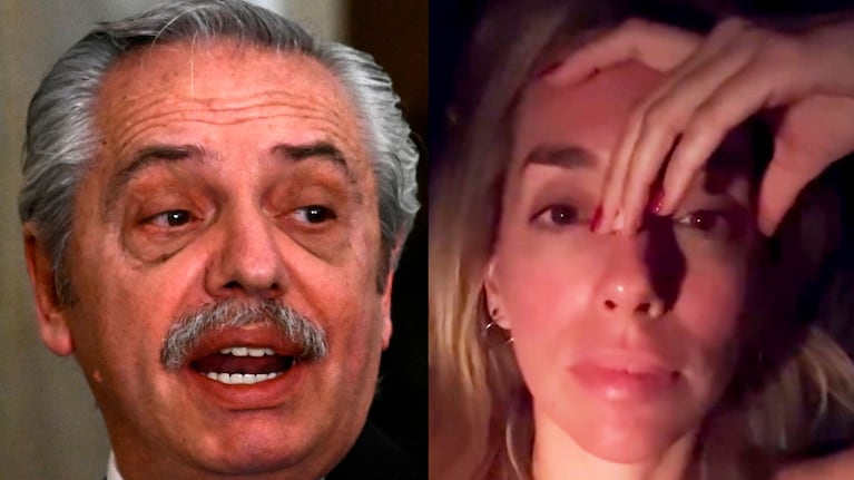 Alberto Fernández rompió el silencio sobre sus videos con Tamara Pettinato: “Juego privado”