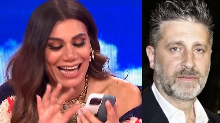 El marido de Flor de la Ve le mandó un picante mensaje de WhatsApp y ella lo mandó al frente en vivo