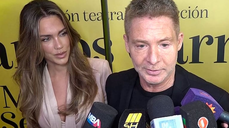 Adrián Suar y Rocío Robles, juntos en el estreno de Guillermo Francella: sorpresiva revelación sobre Tinelli