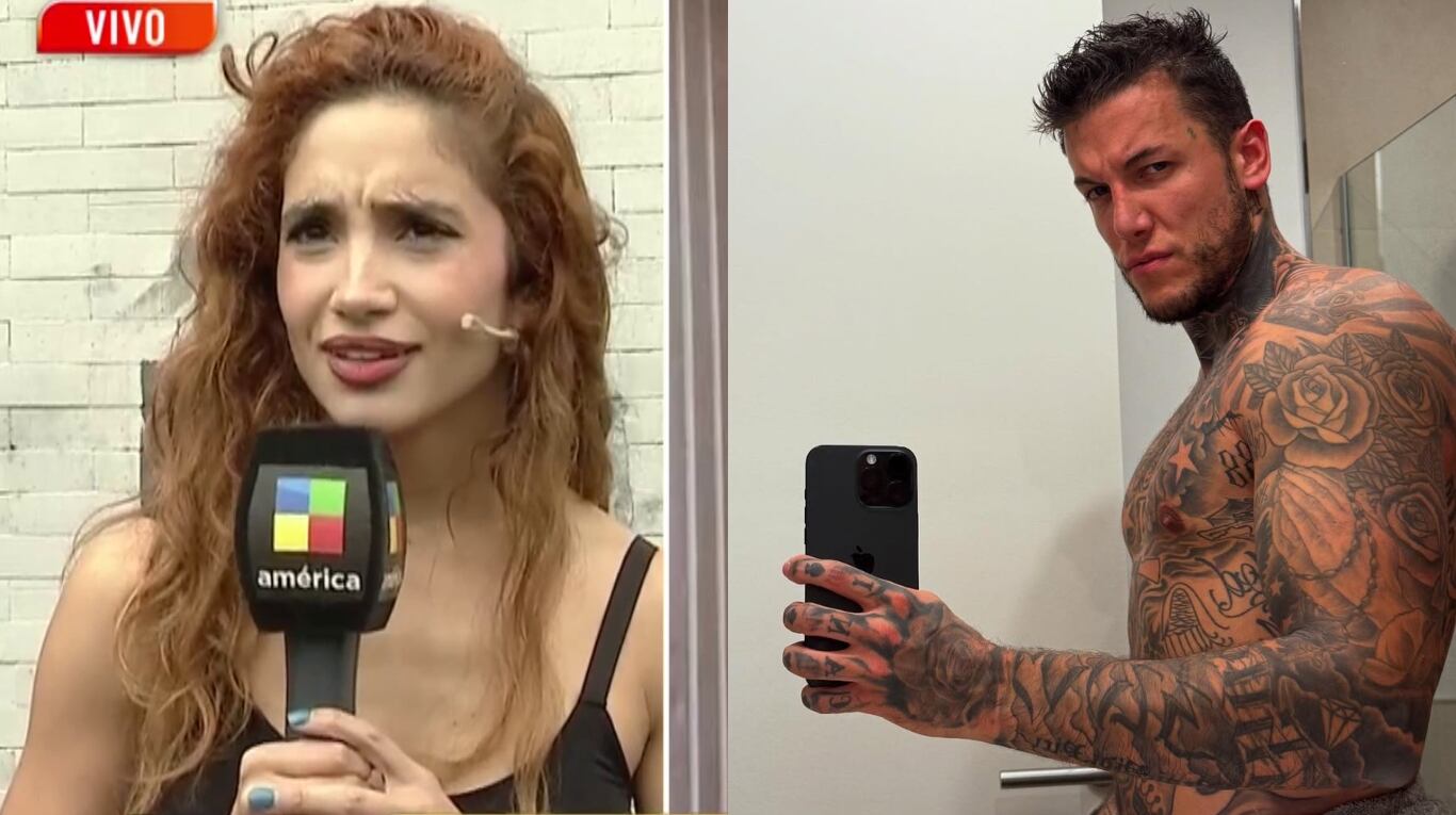 El incómodo momento de Melody Luz en plena nota al hablar de su separación de Alex Caniggia