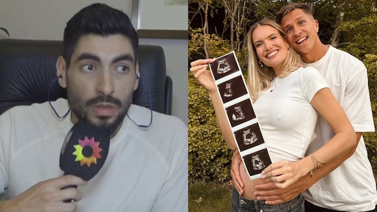 La polémica reacción de Facundo Moyano cuando le preguntaron por el embarazo de su ex Eva Bargiela
