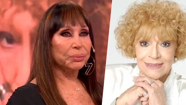 Moria Casán presintió la muerte de María Rosa Fugazot y se quebró en vivo: “Soy bruja”