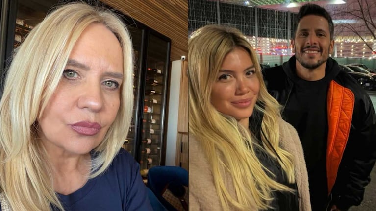 El comportamiento de Martín Migueles que le puso los pelos de punta a la madre de Wanda Nara