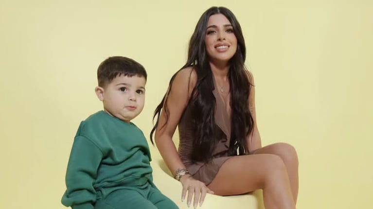 Valentina Cervantes y su hijo Benjamín arrasan con una campaña de moda: la reacción de Wanda Nara