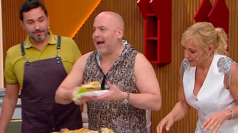 La Cocina Rebelde: José María Muscari repartió una increíble focaccia rellena