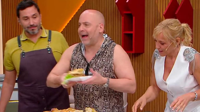 Focaccia rellena: el toque de José María Muscari para dejarla perfecta en La Cocina Rebelde