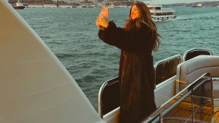 Cuánto cuesta alquilar el yate donde la China Suárez festejó sus 34 años en Turquía: el millonario precio