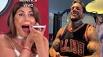 El mensaje de Alex Caniggia que hizo sonrojar a Majo Martino en vivo