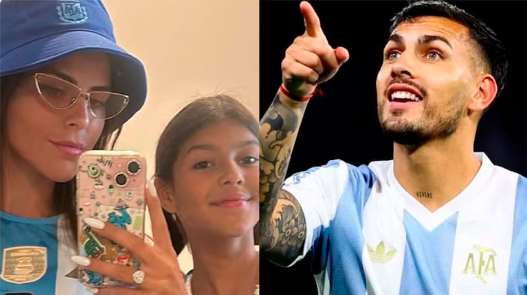 Así reaccionó Victoria, la hija de Leandro Paredes, al sacar una figurita de su papá en la previa del Mundial