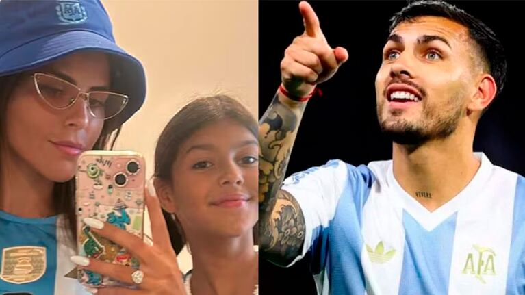 Así reaccionó Victoria, la hija de Leandro Paredes, al sacar una figurita de su papá en la previa del Mundial