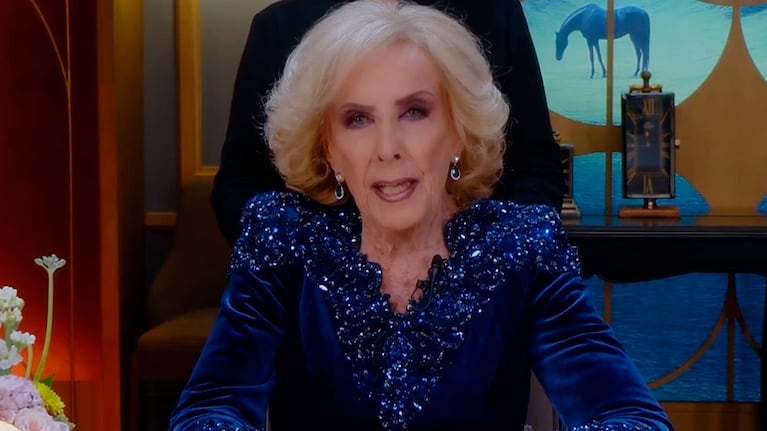 Así fue el esperado regreso de Mirtha Legrand a la TV tras su fuerte bronquitis: “Estoy regularcita”