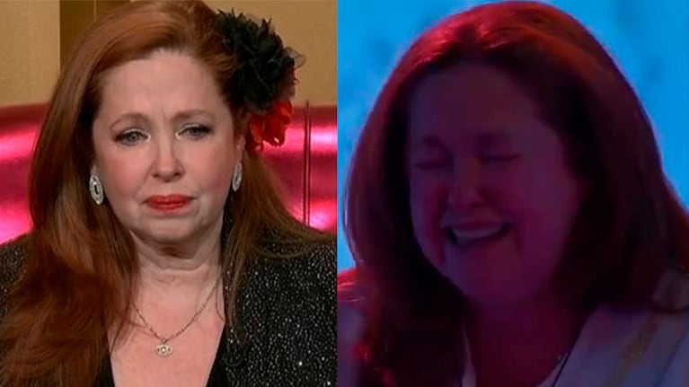 El desconsolado llanto de Andrea del Boca tras salir de Gran Hermano: “Perdón, papá”