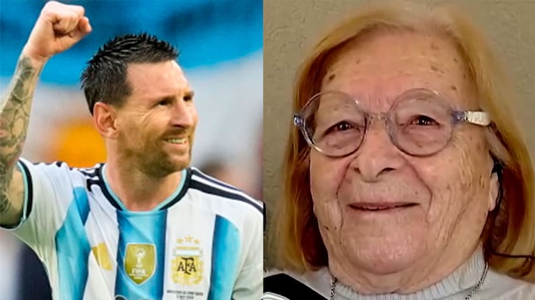 Yolanda, la fan de 105 años que sueña con conocer a Lionel Messi: “Quiero verte antes de morir”