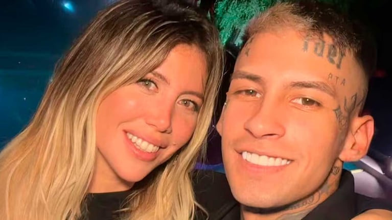Wanda Nara y L-Gante, juntos otra vez: el video de su salida en Villa Crespo