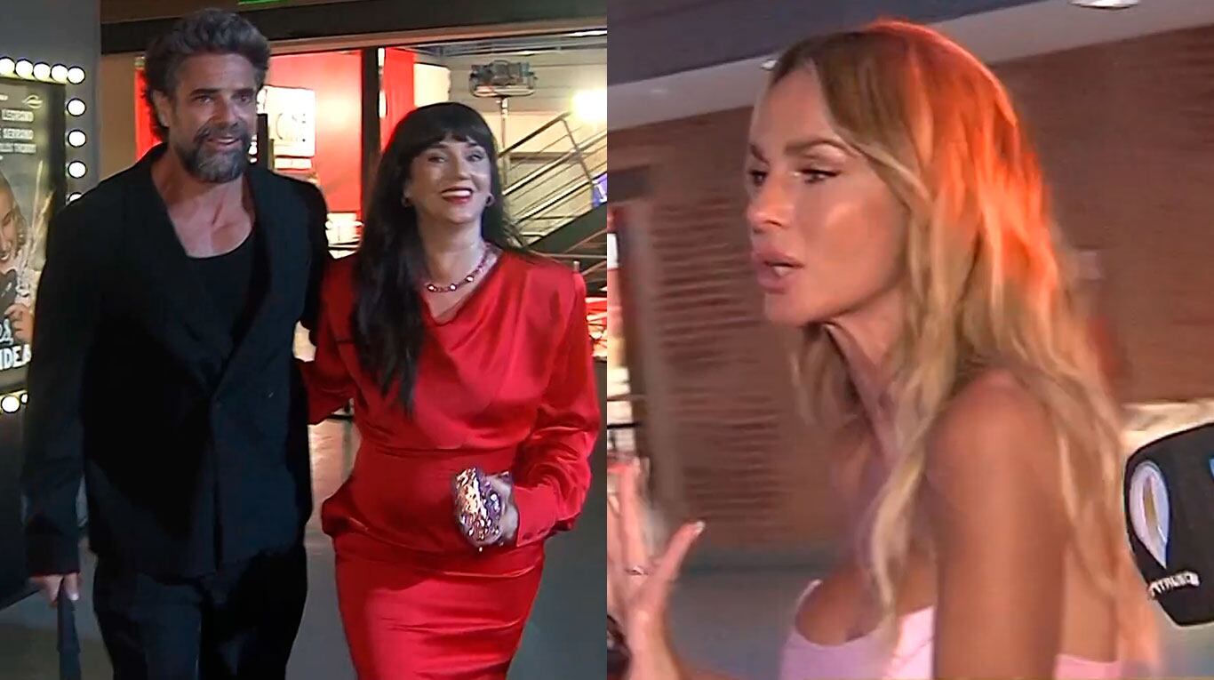 Video: así fue el incómodo cruce de Sabrina Rojas con Luciano Castro y Griselda Siciliani en los Martín Fierro