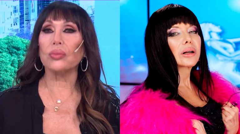 Se filtraron las fotos de Cecilia Roth como Moria Casán y explotaron los memes: “Es Adriana Aguirre”