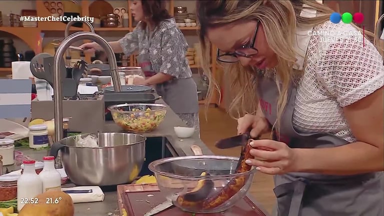 Wanda Nara incomodó a Ian Lucas con una pregunta sobre su relación con Evangelina Anderson en MasterChef