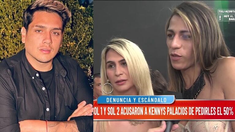 Tremenda denuncia de Sol 1 y Sol 2 contra Kennys Palacios tras saltar a la fama en el Bailando 