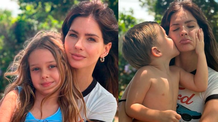 China Suárez: sus hijos Magnolia y Amancio Vicuña la sorprendieron con una conmovedora declaración de amor
