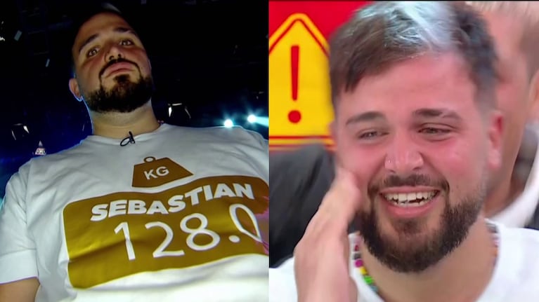 Sebastián recibió el alta en Cuestión de Peso: cuántos kilos bajó