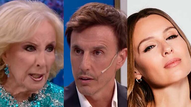 Las indirectas de Roberto García Moritán a Pampita en pleno debate con Mirtha Legrand