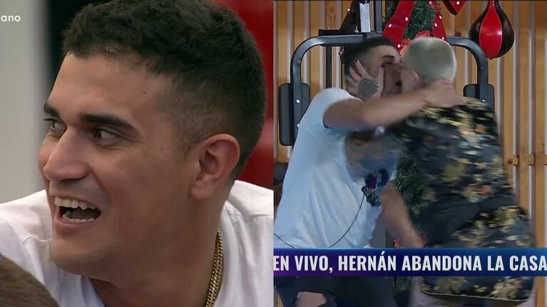 Hernán fue el primer eliminado de Gran Hermano 2023: la tremenda reacción de Furia tras quedarse en la casa