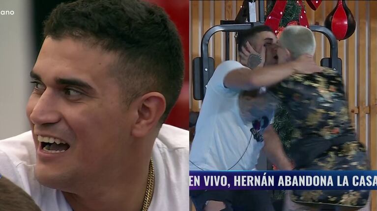 Hernán fue el primer eliminado de Gran Hermano 2023: la tremenda reacción de Furia tras quedarse en la casa