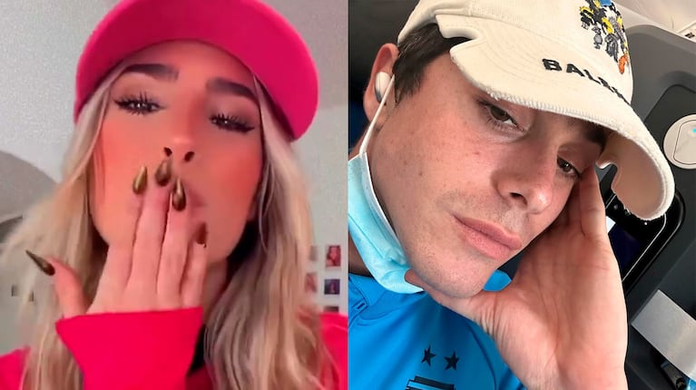 Revelan cómo duerme Julieta Poggio, tras su gesto a Tini Stoessel que desató rumores de romance con su hermano