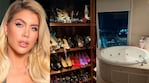 Wanda Nara se puso manos a la obra: el tour por sus vestidores y baños que reformará 