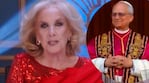 Video: Mirtha Legrand reveló qué impresión le dio el nuevo Papa, nombrado León XIV
