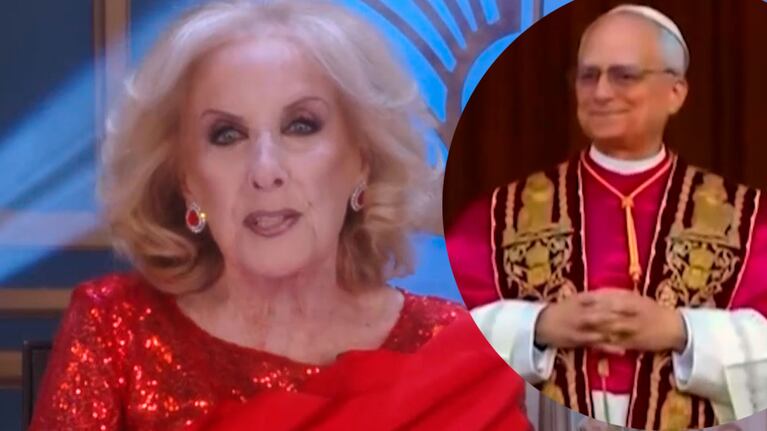 Mirtha Legrand reveló qué impresión le dio el nuevo Papa, nombrado León XIV