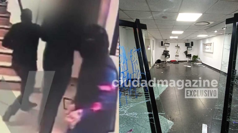 Militantes irrumpieron en TN y eltrece luego de la condena a Cristina y provocaron graves destrozos
