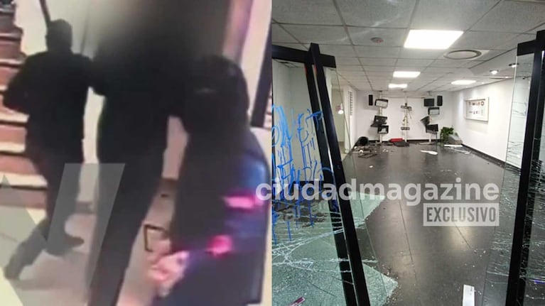 Así fue el ataque al edificio de TN y eltrece tras la condena a Cristina Kirchner