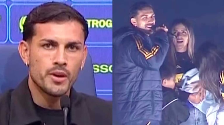 Así fue el emotivo regreso de Leandro Paredes a Boca Juniors con su familia